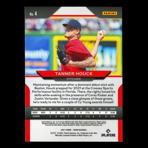 Tanner Houck RC 2021 Prizm Rookie Red Sox