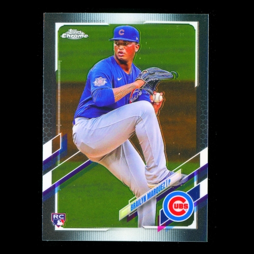 Brailyn Marquez RC 2021 Topps Chrome Rookie Cubs
