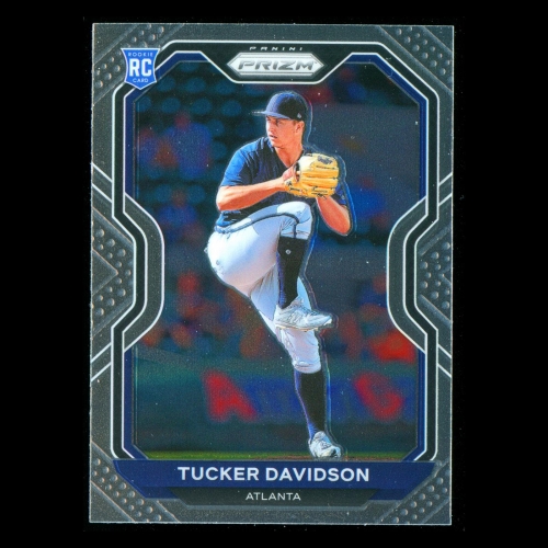 Tucker Davidson RC 2021 Prizm Rookie Braves