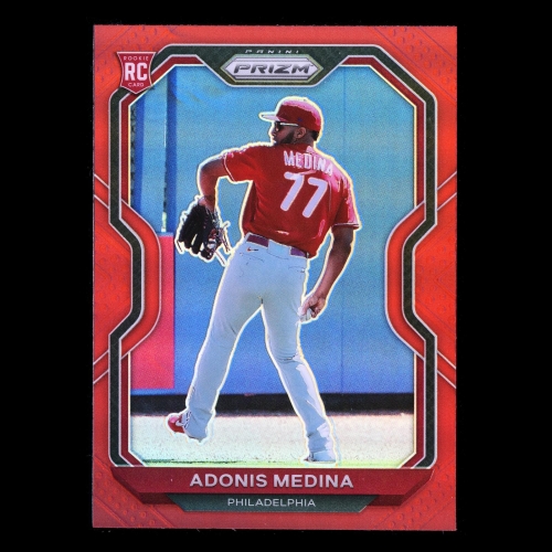 Adonis Medina RC 2021 Prizm Rookie Phillies