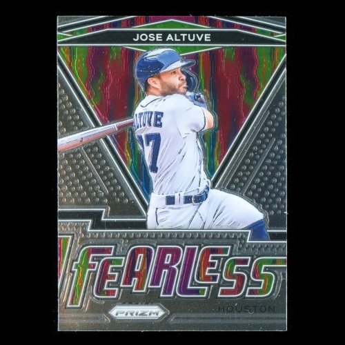 Jose Altuve 2021 Prizm Fearless Astros