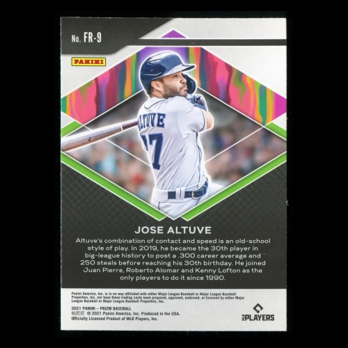 Jose Altuve 2021 Prizm Fearless Astros