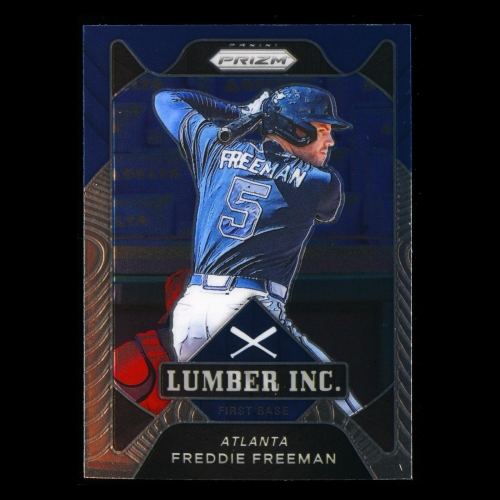 Freddie Freeman 2021 Prizm Lumber Inc Braves