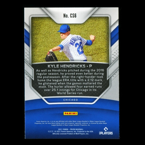 Kyle Hendricks 2021 Prizm Championship Stage Cubs