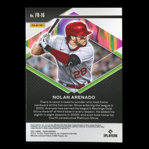 Nolan Arenado 2021 Prizm Fearless Cardinals