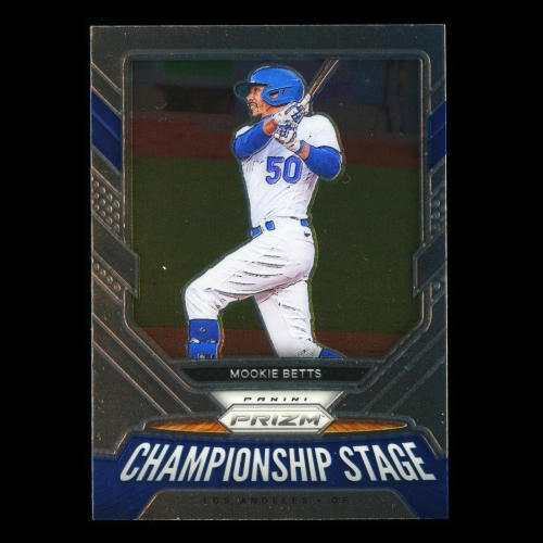 Mookie Betts 2021 Prizm Championship Stage Dodgers