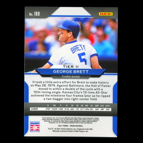 George Brett 2021 Prizm Royals