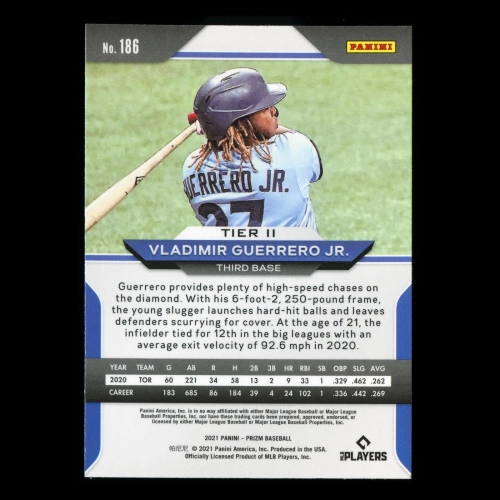 Vladimir Guerrero Jr. 2021 Prizm Blue Jays