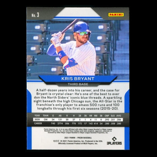 Kris Bryant 2021 Prizm Cubs