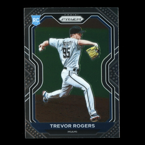 Trevor Rogers RC 2021 Prizm Rookie Marlins