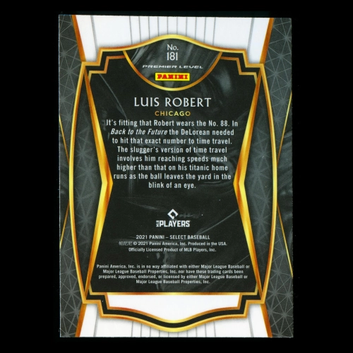 Luis Robert 2021 Select White Sox