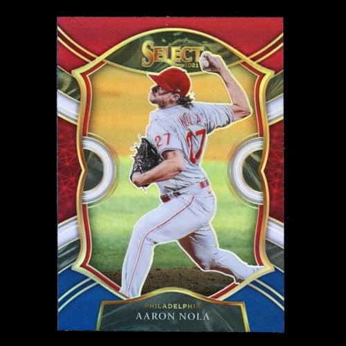 Aaron Nola 2021 Select Tri-Color Phillies