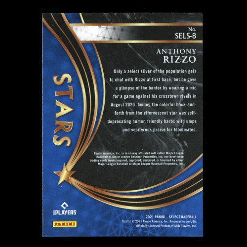 Anthony Rizzo 2021 Select Stars Cubs