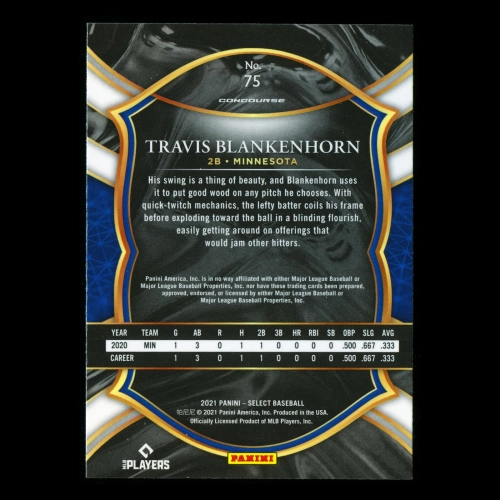 Travis Blankenhorn RC 2021 Select Rookie Twins