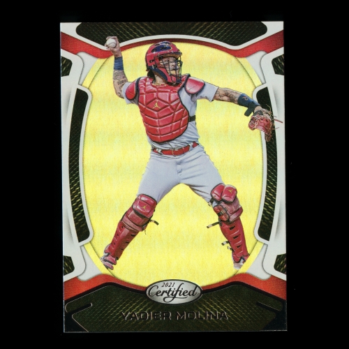 Yadier Molina 2021 Certified Cardinals