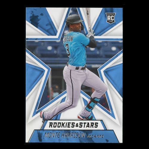 Monte Harrison RC 2021 Rookies and Stars Rookie Marlins