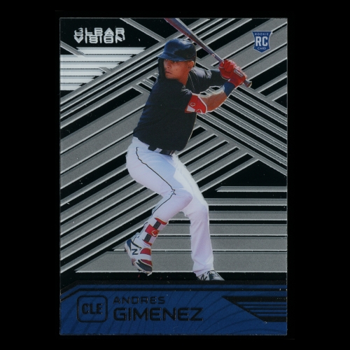 Andres Gimenez RC 2021 Clear Vision Rookie Indians