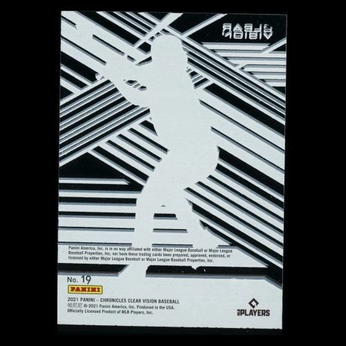 Andres Gimenez RC 2021 Clear Vision Rookie Indians