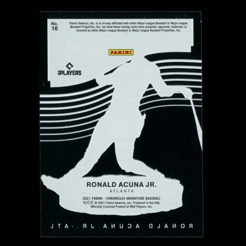 Ronald Acuna Jr. 2021 Magnitude Braves