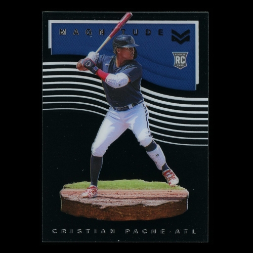 Cristian Pache RC 2021 Magnitude Rookie Braves