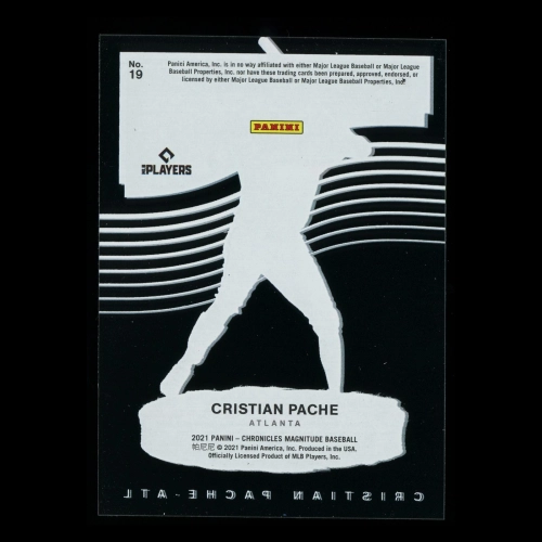 Cristian Pache RC 2021 Magnitude Rookie Braves