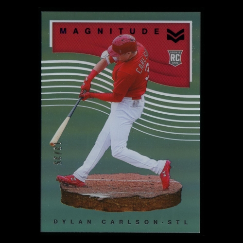Dylan Carlson RC 2021 Magnitude Purple Rookie Cardinals 12/25