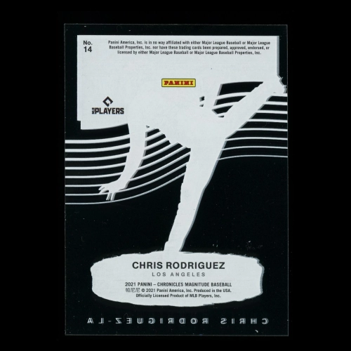 Chris Rodriguez RC 2021 Magnitude Rookie Angels