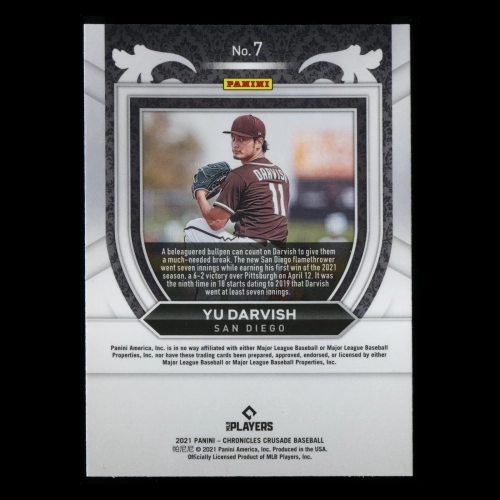 Yu Darvish 2021 Crusade Padres