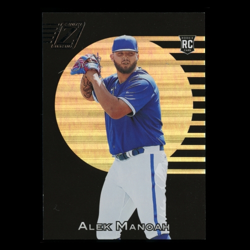 Alek Manoah RC 2021 Zenith Rookie Blue Jays