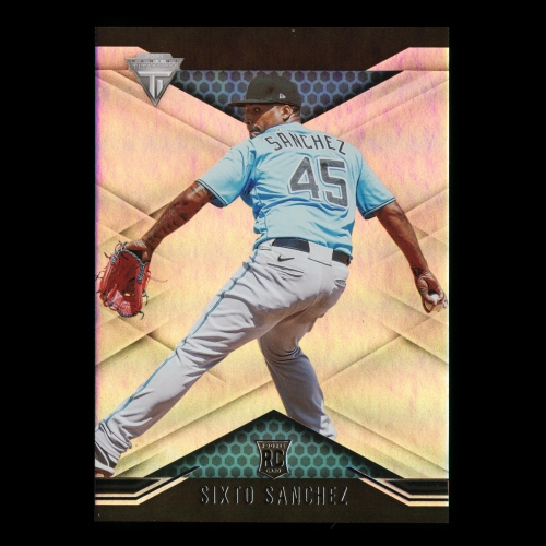 Sixto Sanchez RC 2021 Titanium Rookie Marlins