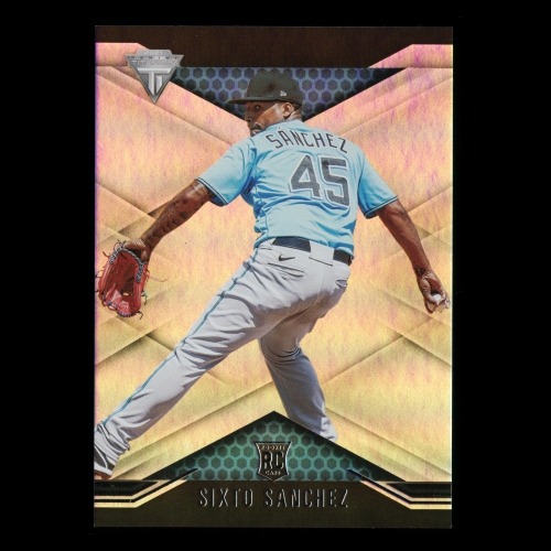 Sixto Sanchez RC 2021 Titanium Rookie Marlins