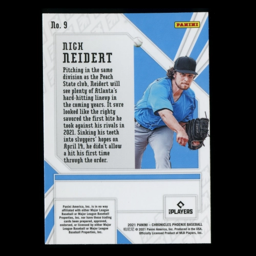 Nick Neidert RC 2021 Phoenix Rookie Marlins