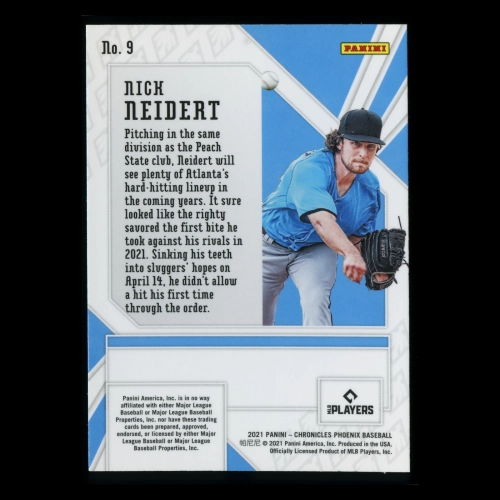 Nick Neidert RC 2021 Phoenix Rookie Marlins