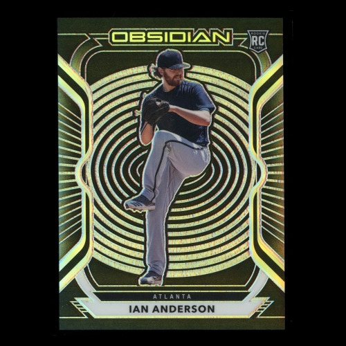 Ian Anderson RC 2021 Obsidian Rookie Braves