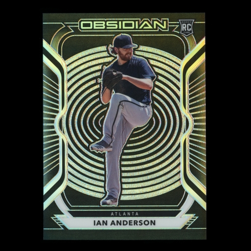 Ian Anderson RC 2021 Obsidian Rookie Braves