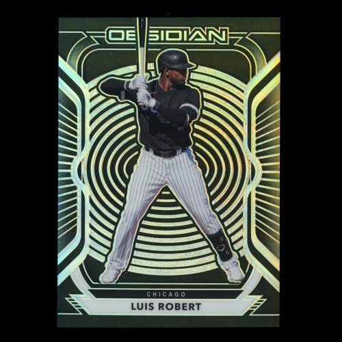 Luis Robert 2021 Obsidian White Sox