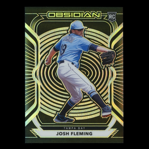 Josh Fleming RC 2021 Obsidian Rookie Rays