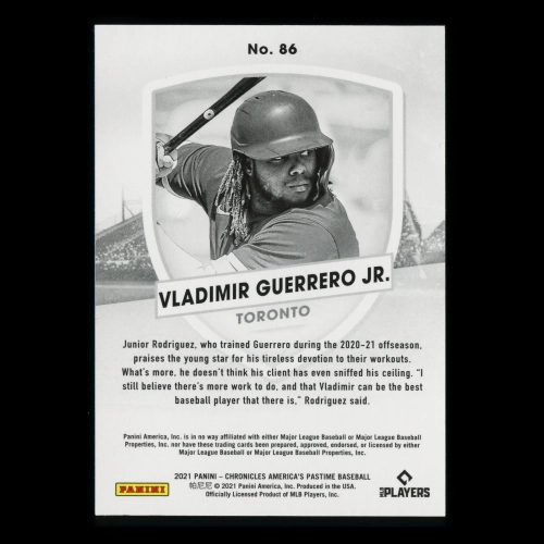 Vladimir Guerrero Jr. 2021 America's Pastime Blue Jays