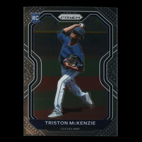 Triston McKenzie RC 2021 Prizm Rookie Indians
