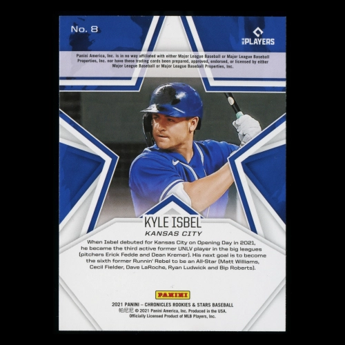 Kyle Isbel RC 2021 Rookies and Stars Rookie Royals