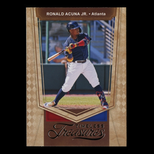 Ronald Acuna Jr. 2021 Timeless Treasures Braves