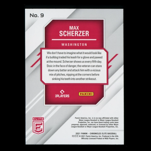 Max Scherzer 2021 Elite Nationals