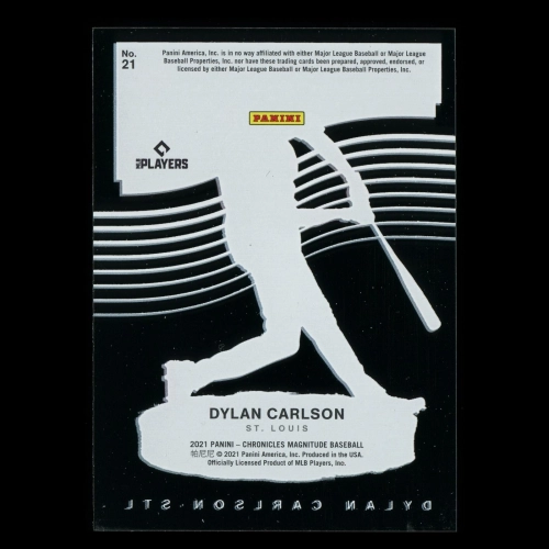 Dylan Carlson RC 2021 Magnitude Rookie Cardinals