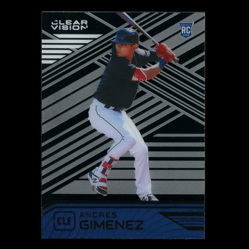 Andres Gimenez RC 2021 Clear Vision Rookie Indians