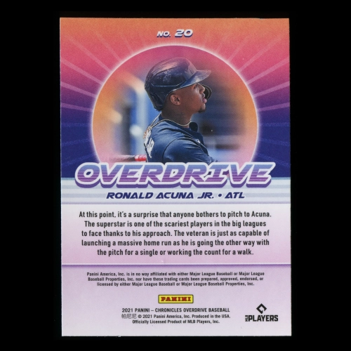 Ronald Acuna Jr. 2021 Overdrive Braves