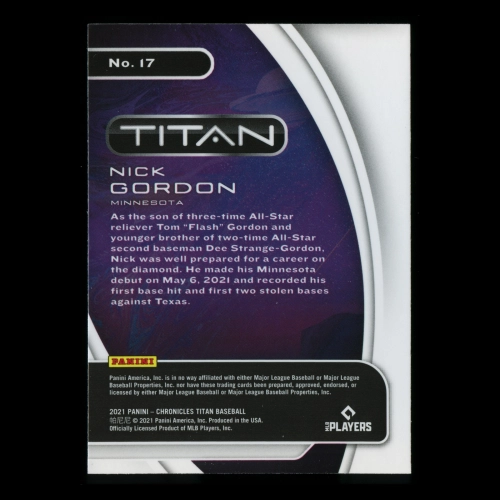 Mario Feliciano RC 2021 Titan Holo Rookie Twins