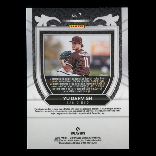 Yu Darvish 2021 Crusade Padres