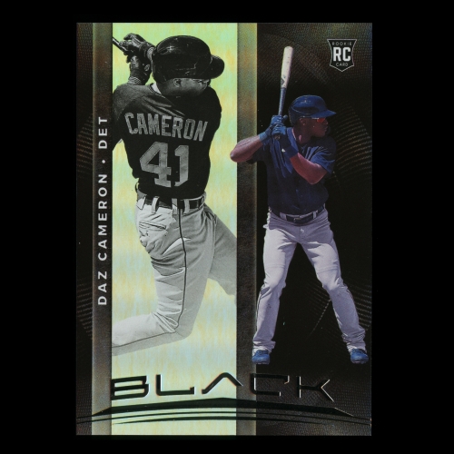Daz Cameron RC 2021 Black Rookie Tigers