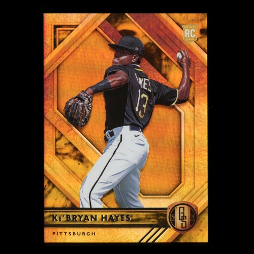 Ke'Bryan Hayes RC 2021 Gold Standard Rookie Pirates
