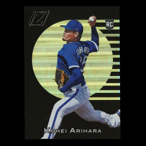 Kohei Arihara RC 2021 Zenith Rookie Rangers